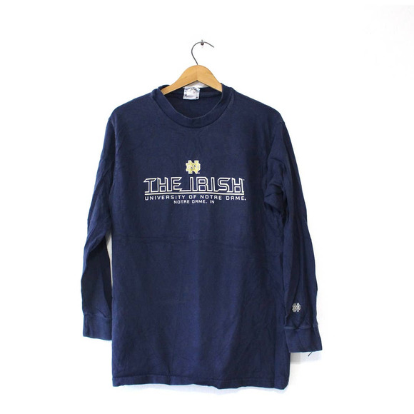 Vintage Other - Vintage Notre Dame Fighting Irish Long Sleeve T Shirt Large